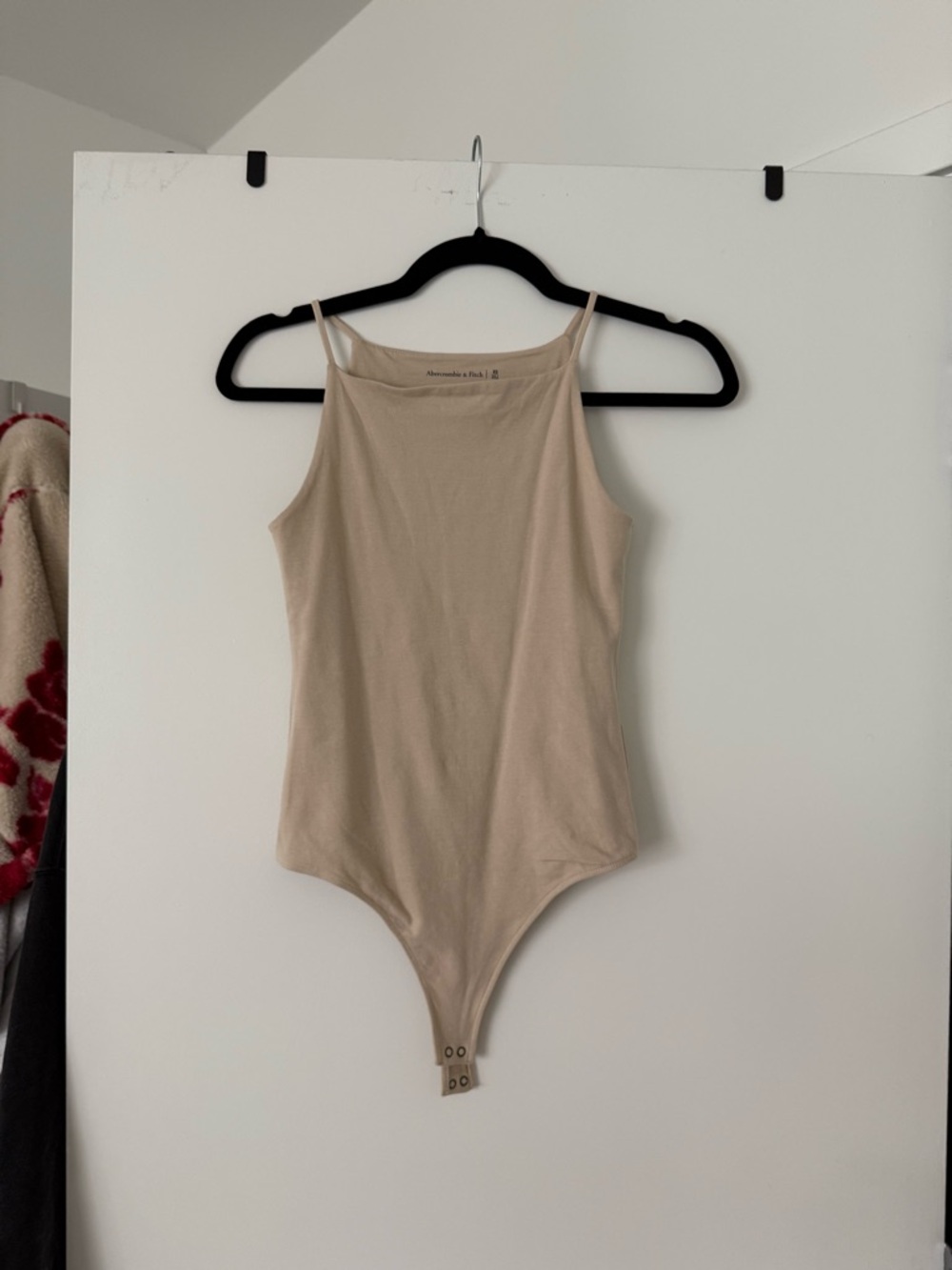 Abercrombie & Fitch Beige Tank Bodysuit